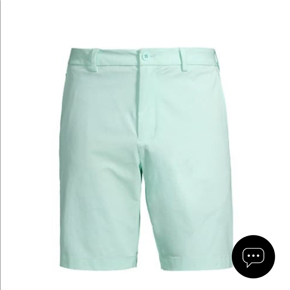 NWT 40 Mens Vineyard Vines 9” On The Go Shorts Crystal Blue stretch golf aqua